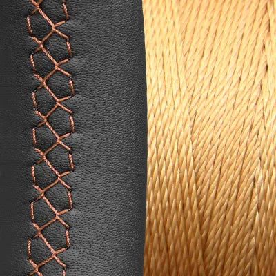 תפירה בכתום בהיר